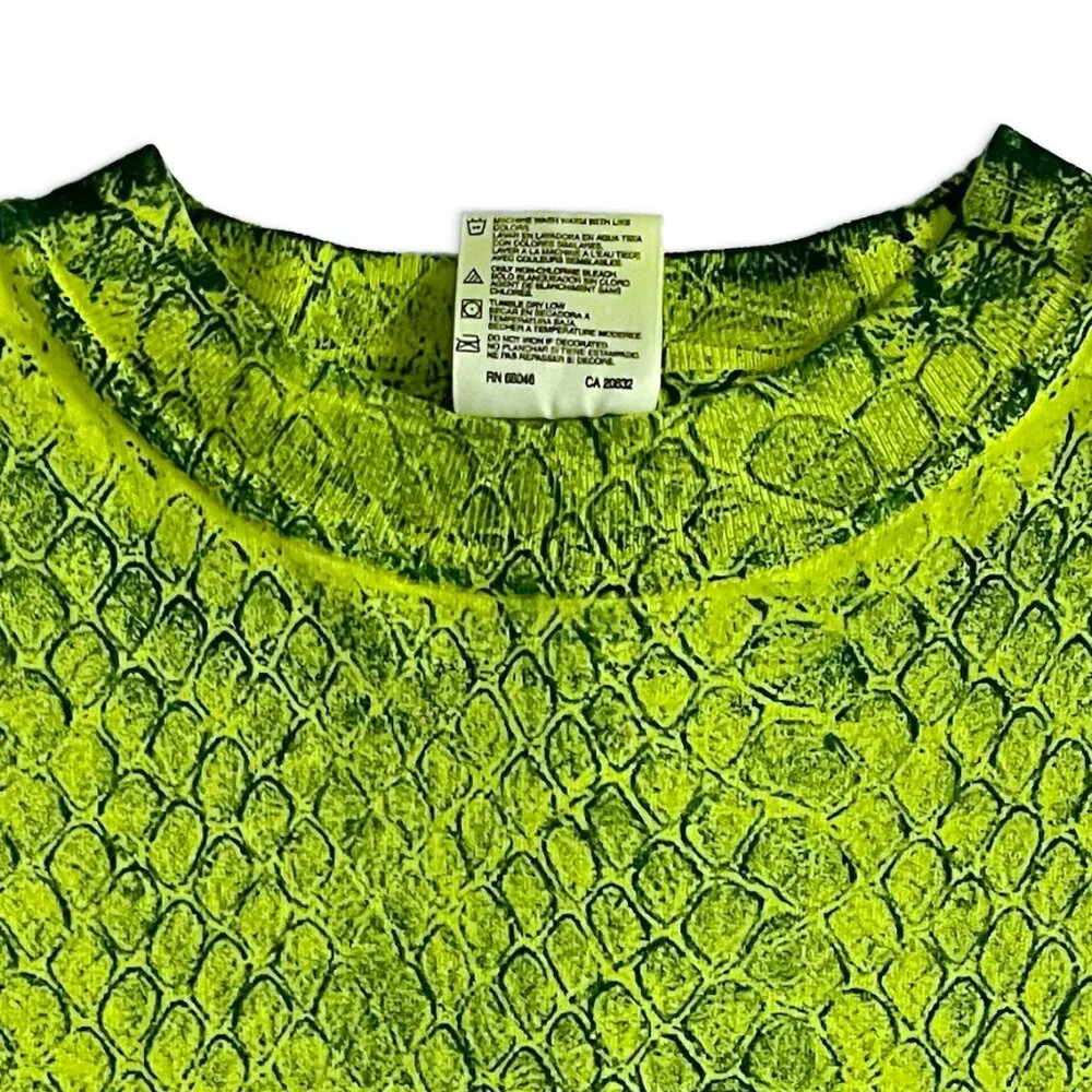 Alice Cooper- Vintage 1999 Tour- Million Dollar Babies Snakeskin Allover - Picture 6 of 10